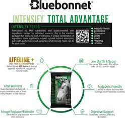 Bluebonnet Feeds Intensify Total Advantage Complete Low Starch Horse Feed, 50-lb bag slide 2 of 7