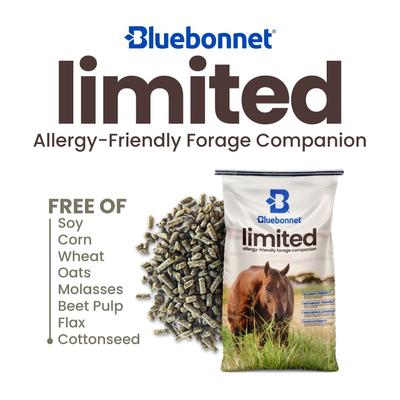 Show full view: Bluebonnet Feeds Limited Ingredient Forage Balancer Horse Feed, 44-lb bag slide 2 of 6