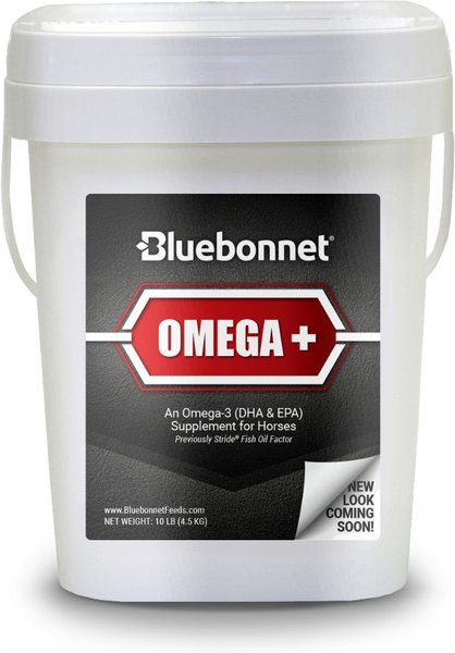 Bluebonnet Feeds Omega + Horse Supplement, 10-lb pail