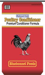 Bluebonnet Feeds Poultry Conditioner 16% Protein Premium Formula Grain Bird Food, 50-lb bag