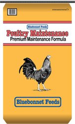 Bluebonnet Feeds Poultry Maintenance 14% Protein Premium Formula Grain Bird Food, 50-lb bag
