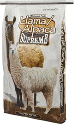 Bluebonnet Feeds Supreme Llama Alpaca Small Pellet Feed, 50-lb bag slide 2 of 9