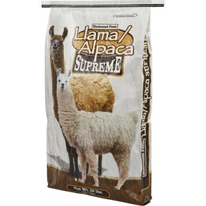 Bluebonnet Feeds Supreme Llama Alpaca Small Pellet Feed, 50-lb bag