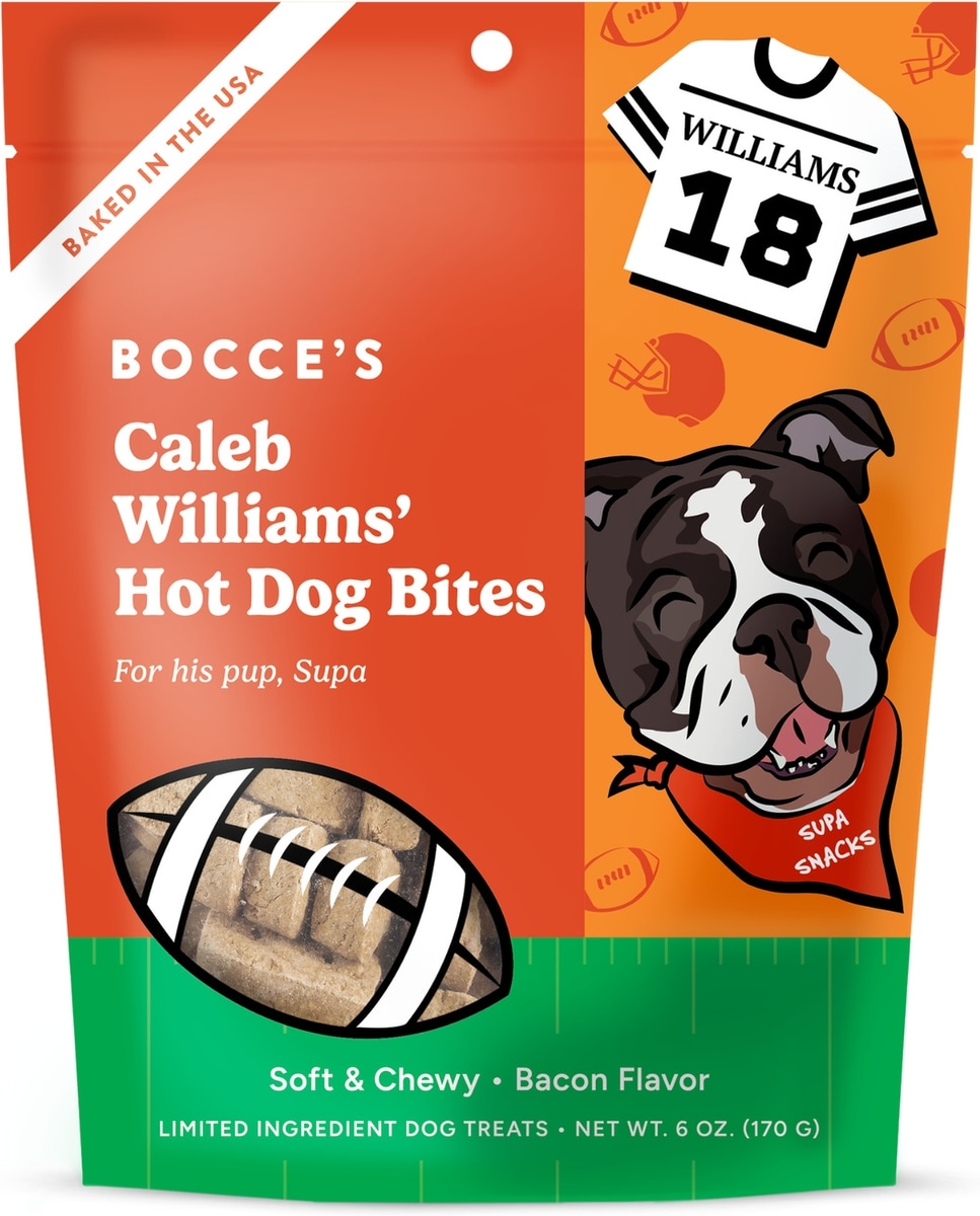 BOCCE'S BAKERY NFLPA Caleb Williams' Wheat-Free Bacon Flavor Soft