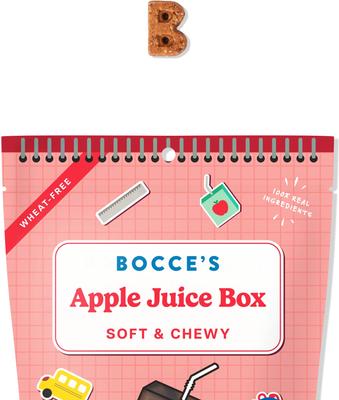 Show full view: Bocce's Bakery Apple Juice Box Soft & Chewy Dog Treats, 6-oz bag slide 4 of 10
