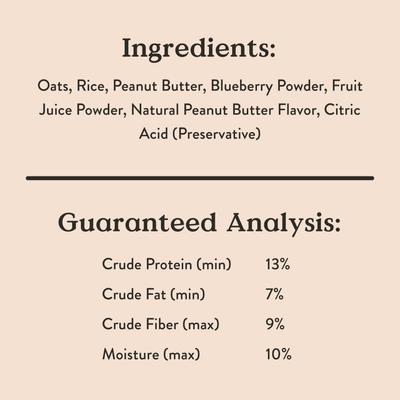 Show full view: Bocce's Bakery Crispies PB & Blueberry Recipe Dog Treats, 10-oz box slide 9 of 11