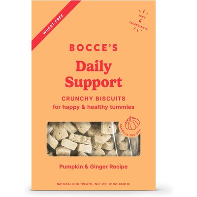 Bocce's Bakery Bocce's Bakery Daily Support Belly Aid Pumpkin & Ginger Recipe Dog Treats, 12-oz box