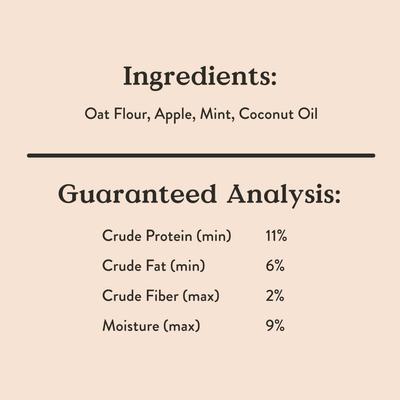 Show full view: Bocce's Bakery Daily Support Breath Aid Apple & Mint Recipe Dog Treat, 12-oz box slide 8 of 10