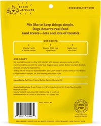 Bocce's Bakery Everyday Bac'N Nutty Biscuits Crunchy Dog Treats, 5-oz bag slide 2 of 7