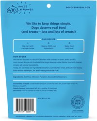 Bocce's Bakery Everyday Sunday Roast Biscuits Crunchy Dog Treats, 5-oz bag slide 2 of 7