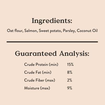 Show full view: Bocce's Bakery Fish & Chips Biscuits Crunchy Dog Treats, 5-oz bag slide 8 of 10