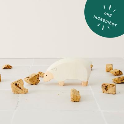 Show full view: Bocce's Bakery Lamb Liver Freeze-Dried Treats, 3-oz bag slide 6 of 10