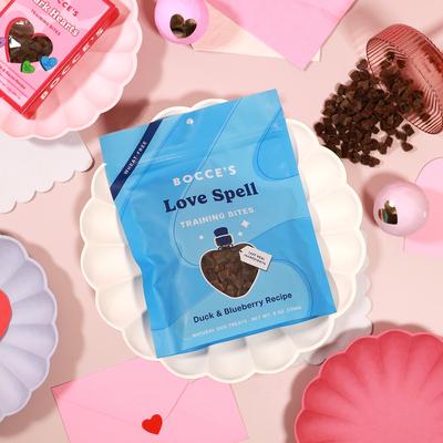 Show full view: Bocce's Bakery Love Spell Training Bites Limited Ingredient Soft & Chewy Dog Treats, 6-oz bag slide 7 of 10