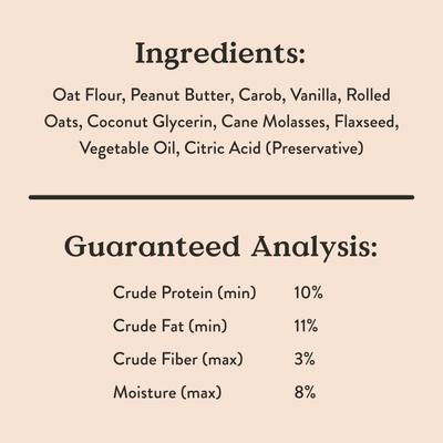 Show full view: Bocce's Bakery Mud Pie Oh My Soft & Chewy Dog Treats, 6-oz bag slide 8 of 10