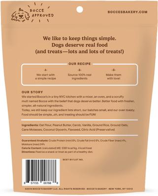 Show full view: Bocce's Bakery Mud Pie Oh My Training Bites Dog Treats, 6-oz bag slide 3 of 10