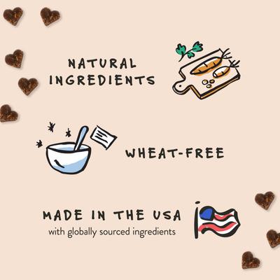 Show full view: Bocce's Bakery Mud Pie Oh My Training Bites Dog Treats, 6-oz bag slide 4 of 10