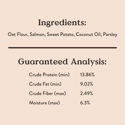 Show full view: Bocce's Bakery Oven Baked Wheat-Free Salmon Recipe Dog Treats, 14-oz box slide 8 of 10