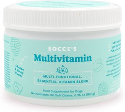Bocce's Bakery Soft Chew Multivitamin for Dogs, 60 count
