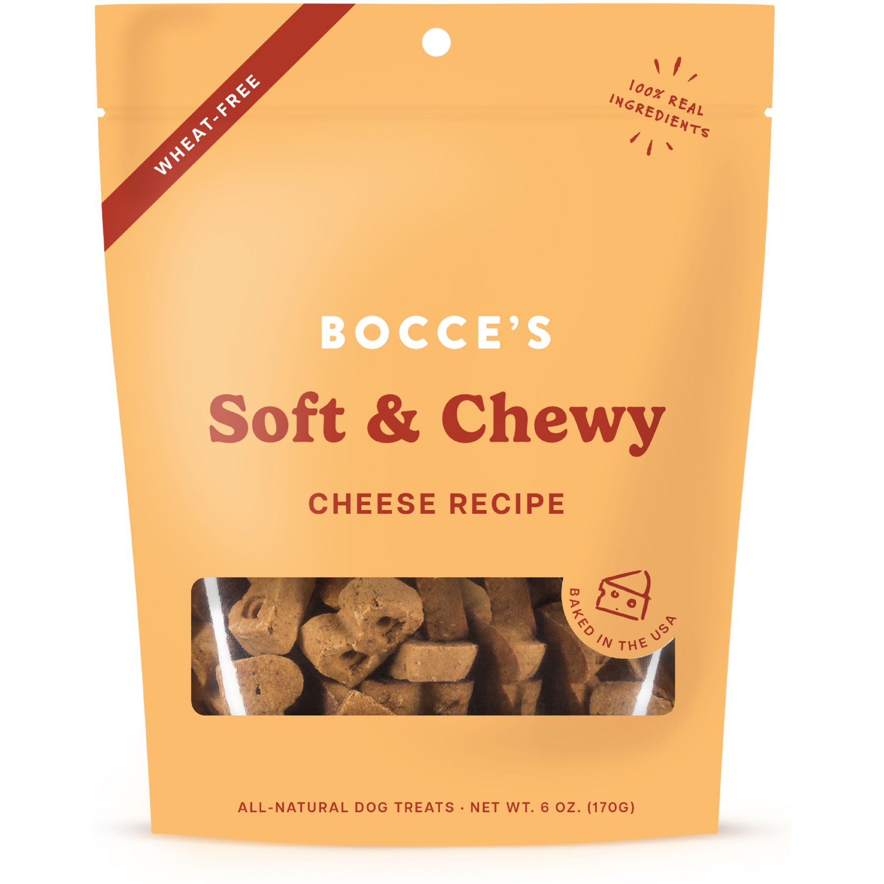 Bocce's Bakery Soft & Chewy Cheese Recipe Dog Treats Bocce's Bakery Soft & Chewy Cheese Recipe Dog Treats