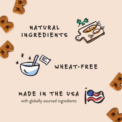 Show full view: Bocce's Bakery Soft & Chewy Duck Recipe Dog Treats, 6-oz bag slide 4 of 10