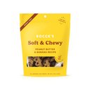Bocce's Bakery Soft & Chewy Peanut Butter & Banana Recipe Dog Treats, 6-oz bag