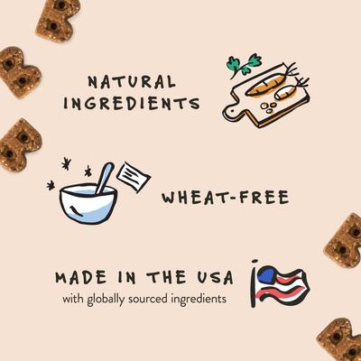 Show full view: Bocce's Bakery Soft & Chewy Salmon Recipe Dog Treats, 6-oz bag slide 4 of 10