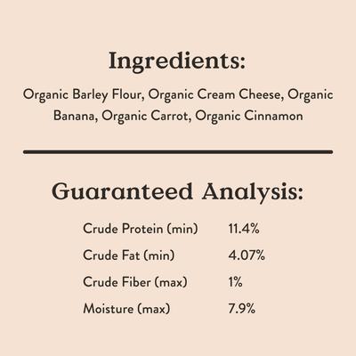 Show full view: Bocce's Bakery Spiced Cake Biscuits Crunchy Dog Treats, 12-oz bag slide 8 of 9