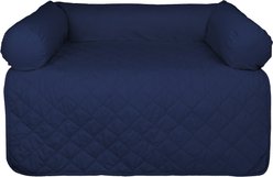 Bone Dry Bolster Furniture Cover, Navy, Medium