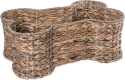 Bone Dry Bone-Shaped Hyacinth Storage Basket, Large