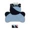 Show in main carousel: Bone Dry Bone Shaped Microfiber Bath Towel with Pockets, Blue slide 1 of 4