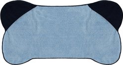 Bone Dry Bone Shaped Microfiber Bath Towel with Pockets, Blue slide 2 of 2