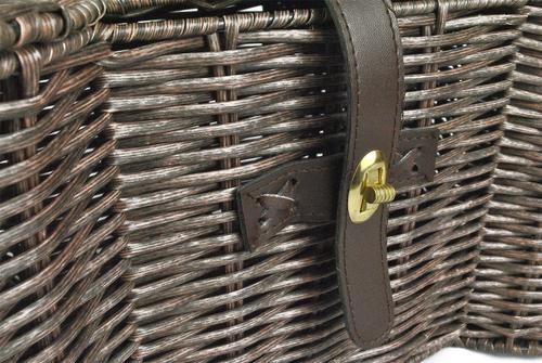 Bone Dry Bone-Shaped Wicker Storage Basket