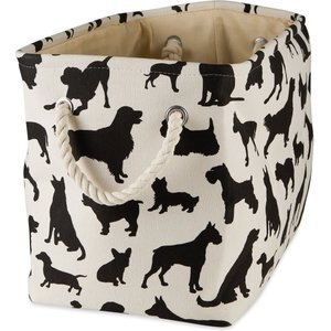 Bone Dry Dog Show Rectangular Polyester Dog & Cat Collapsible Storage Bin