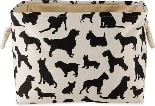 Show full view: Bone Dry Dog Show Rectangular Polyester Dog & Cat Collapsible Storage Bin, Large slide 3 of 7