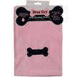 Show in main carousel: Bone Dry Embroidered Bone Microfiber Dog Bath Towel, Pink slide 2 of 6