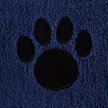 Show in main carousel: Bone Dry Embroidered Paw Dog & Cat Towel, Navy slide 4 of 5