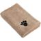 Show in main carousel: Bone Dry Embroidered Paw Dog & Cat Towel, Taupe slide 1 of 5