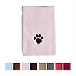Show in main carousel: Bone Dry Embroidered Paw Print Microfiber Bath Towel, Pink slide 1 of 8