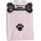 Show in main carousel: Bone Dry Embroidered Paw Print Microfiber Bath Towel, Pink slide 3 of 9