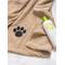 Show in main carousel: Bone Dry Embroidered Paw Print Microfiber Bath Towel, Taupe slide 2 of 6