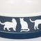 Show in main carousel: Bone Dry Meow Set Cat Bowl, Navy, Small slide 3 of 10