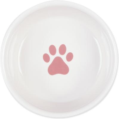 Show full view: Bone Dry Meow Set Cat Bowl, Rose, Small slide 4 of 9