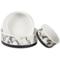 Show in main carousel: Bone Dry Non-Skid White Marble Ceramic Dog & Cat Bowl Set, 0.75-cup, 2 count slide 6 of 9