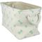 Show in main carousel: Bone Dry Paw & Bone Print Rectangle Dog Storage Bin, Mint slide 1 of 5