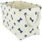 Show in main carousel: Bone Dry Paw & Bone Print Rectangle Dog Storage Bin, Nautical Blue slide 1 of 5