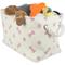 Show in main carousel: Bone Dry Paw & Bone Print Rectangle Dog Storage Bin, Rose slide 2 of 5