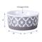 Show in main carousel: Bone Dry Paw Lattice Print Non-Skid Ceramic Dog & Cat Bowl Set, 1.5-cup, 2 count, Grey slide 2 of 10