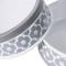 Show in main carousel: Bone Dry Paw Lattice Print Non-Skid Ceramic Dog & Cat Bowl Set, 1.5-cup, 2 count, Grey slide 8 of 10