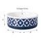 Show in main carousel: Bone Dry Paw Lattice Print Non-Skid Ceramic Dog & Cat Bowl Set, 1.5-cup, 2 count, Nautical Blue slide 2 of 11