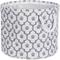 Show in main carousel: Bone Dry Paw Lattice Print Round Dog Storage Bin, Grey, Small slide 1 of 6
